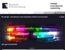Tablet Screenshot of expresscircuitsgroup.com